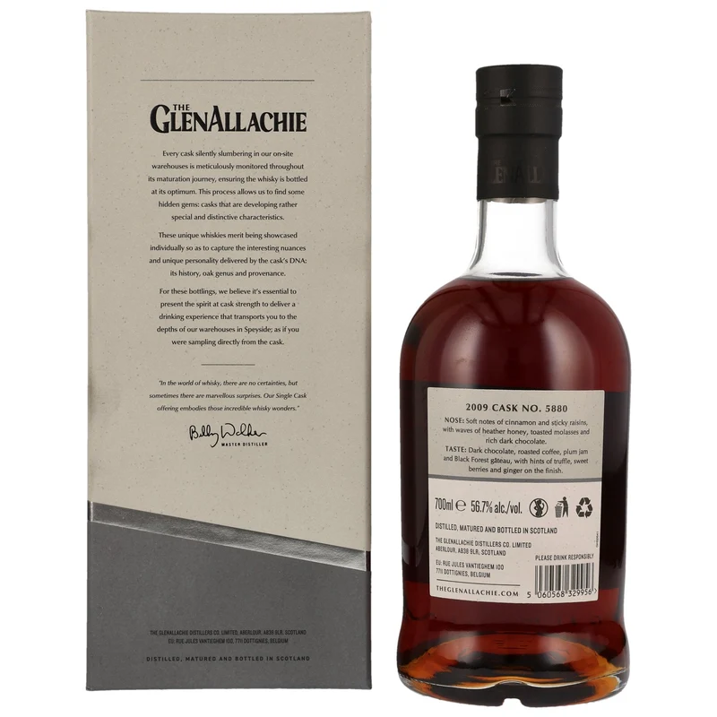 GlenAllachie | PX Puncheon #5880 | 14 Jahre | 2009/2023 | 56,7%