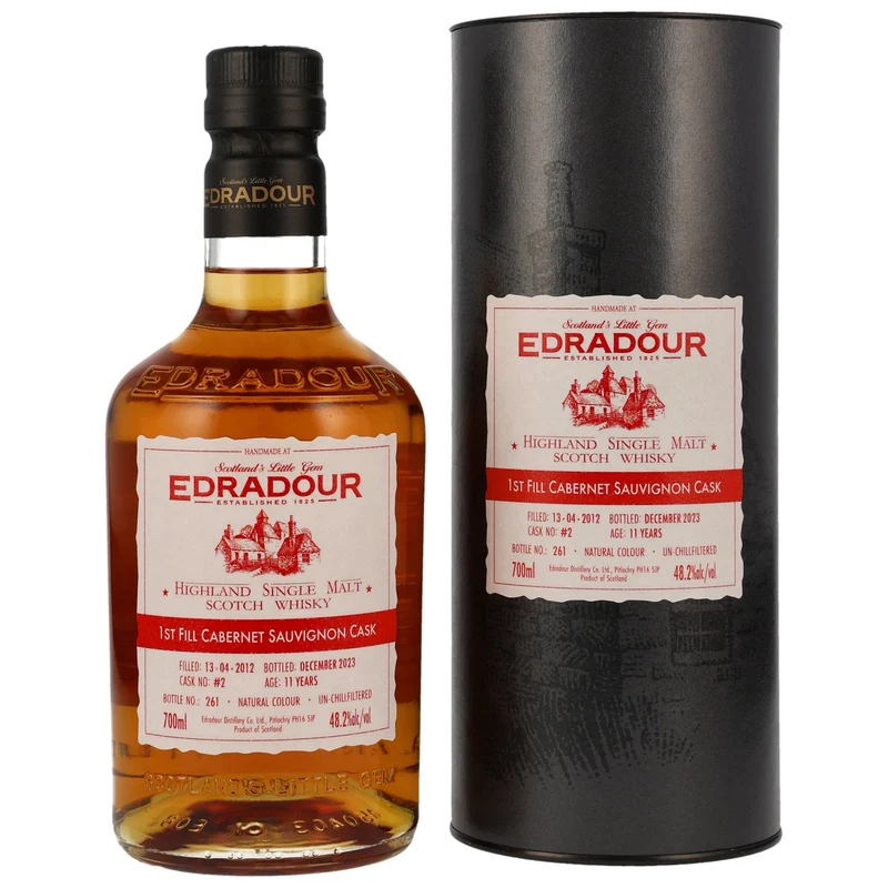 Edradour | Cabernet Sauvignon Cask #2 | 11 Jahre | 2012/2023 | 48,2%