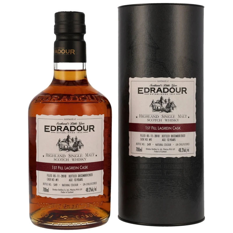 Edradour | Lagrein Cask #1 | 13 Jahre | 2010/2023 | 48,2%
