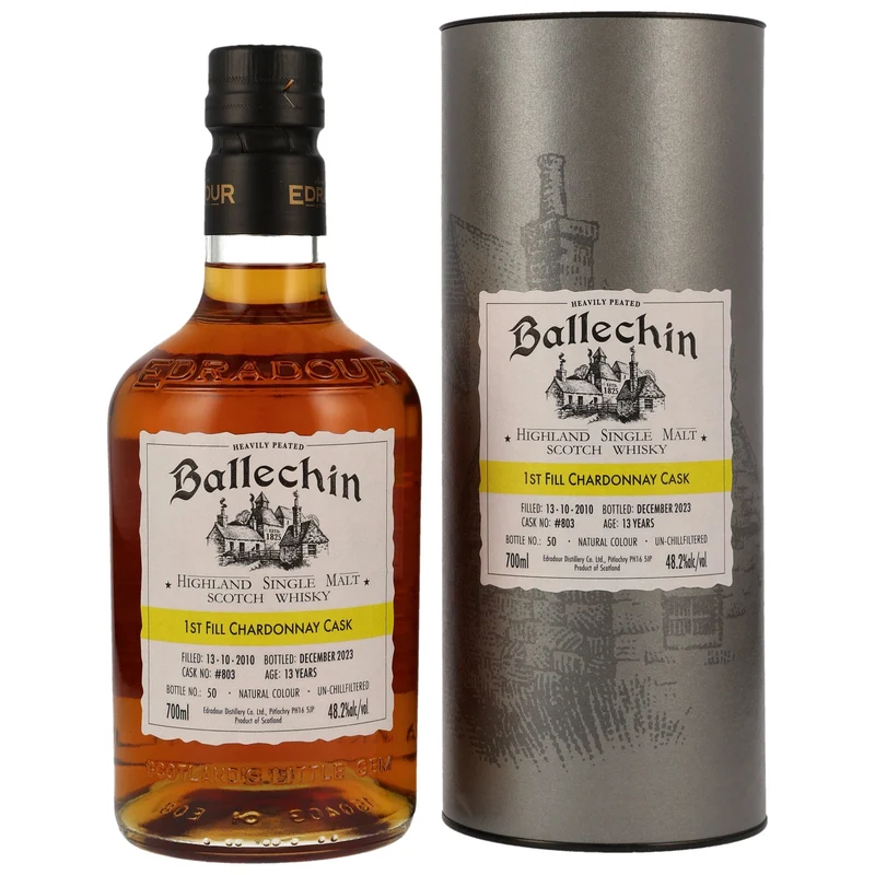Ballechin | Chardonnay Cask #803 | 13 Jahre | 2010/2023 | 48,2%