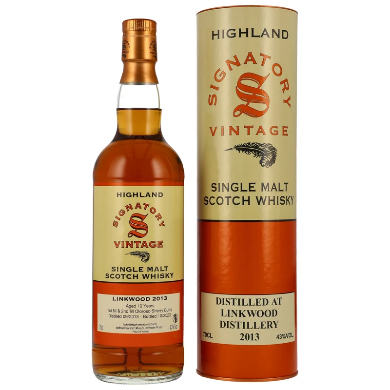 Linkwood | 10 Jahre | 2013/2023 | Signatory Vintage | 43%