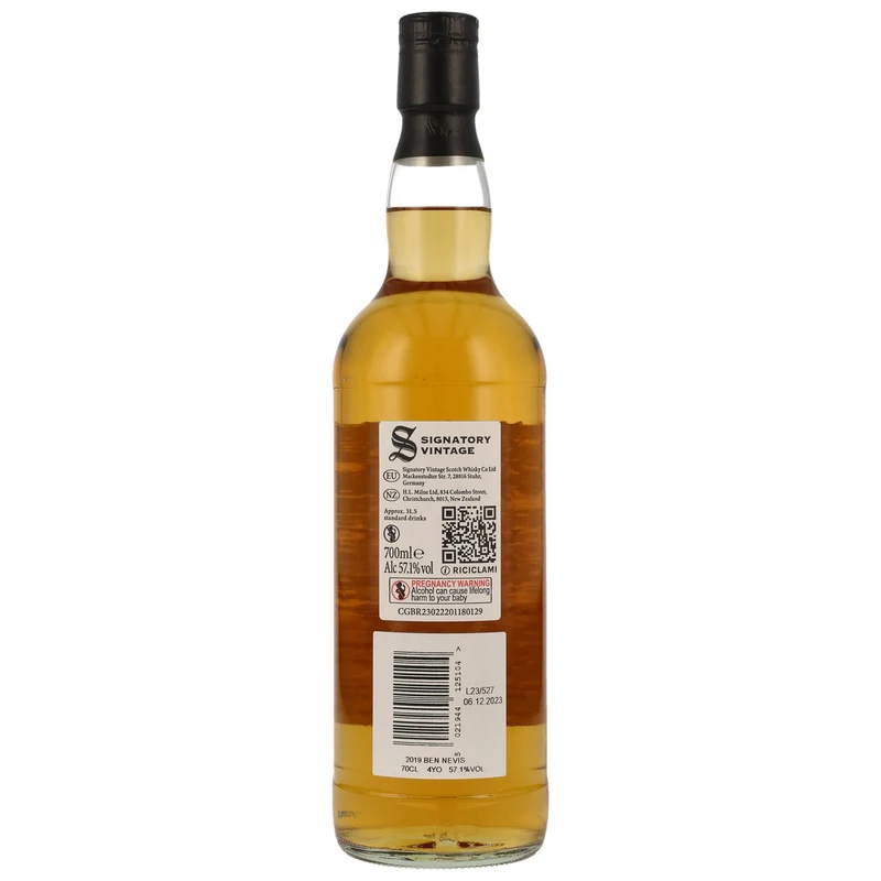 Ben Nevis 100 Proof Edition #1 | Signatory Vintage | 2019/2023 | 57,1%
