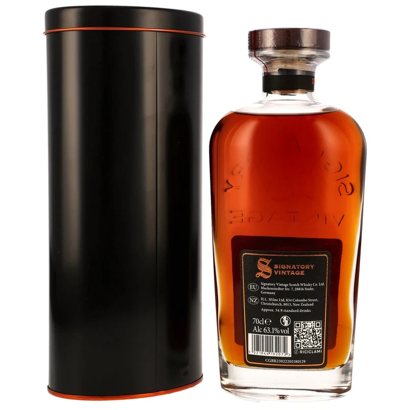 GlenAllachie 21 Jahre 2005/2026 1st Fill Oloroso Sherry But #900273 - SV Symingtons Choice 63,1% 0,7l
