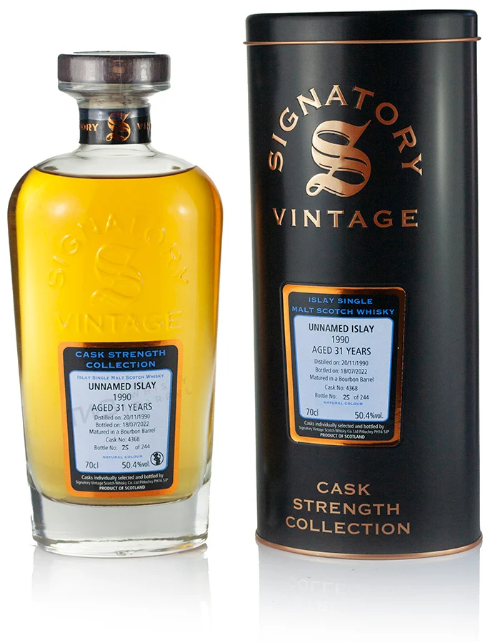 Mystery Malt (Laphroaig) Islay 31 Year Old 1990 Signatory Cask Strength