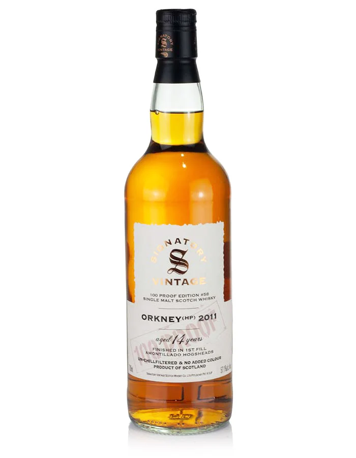 Mystery Malt (Orkney HP) 14 Year Old 2011 Signatory 100-Proof Edition #58