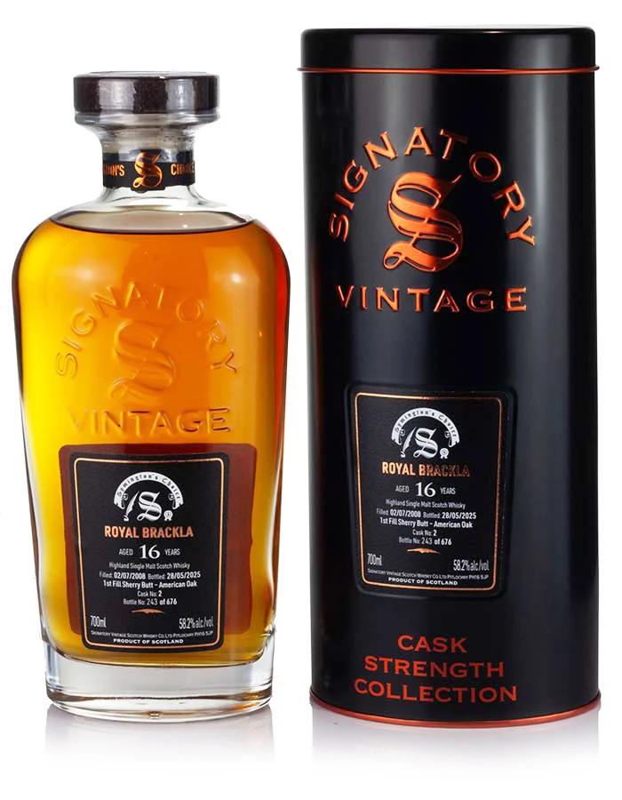 Royal Brackla 16 Year Old 2008 Signatory Symington’s Choice