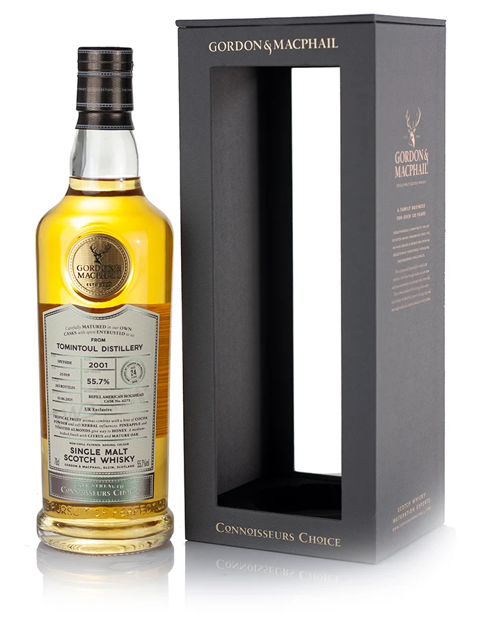 Tomintoul 24 Year Old 2001 Connoisseurs Choice UK Exclusive