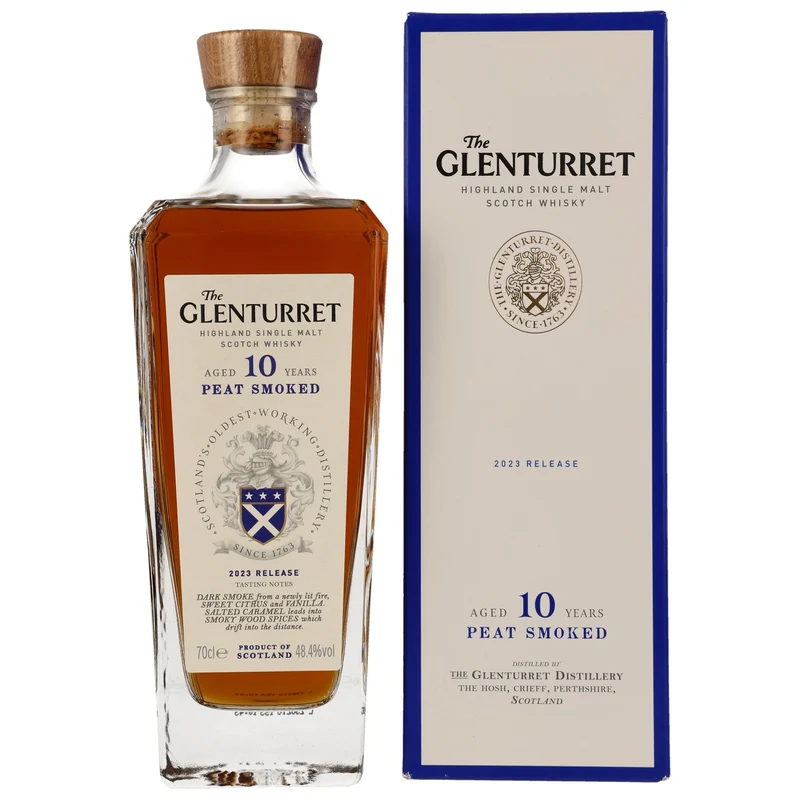 Glenturret | 10 Jahre | Peat Smoked - 2023 Release | 48,4%