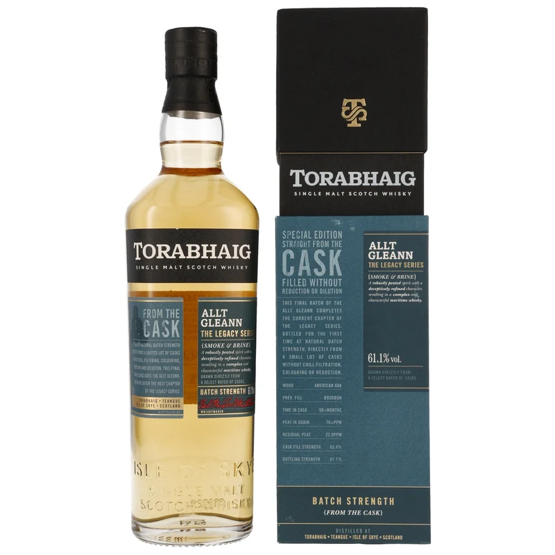 Torabhaig | Allt Gleann | The Legacy Series | Batch Strength | 61,1%