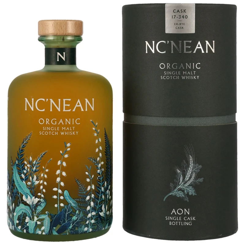 Nc'Nean | Aon | 2017/2023 | Rye Cask #17-340 | Organic Scotch Whisky | 57,1%