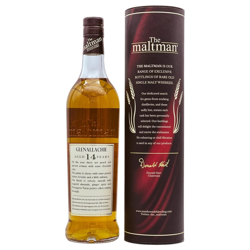 GlenAllachie | The Maltman | 14 Jahre | Single Cask #5555 | 52,8%