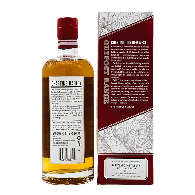 Westland | Colere | 1st Edition | 2020 Release | American Whiskey | 50%