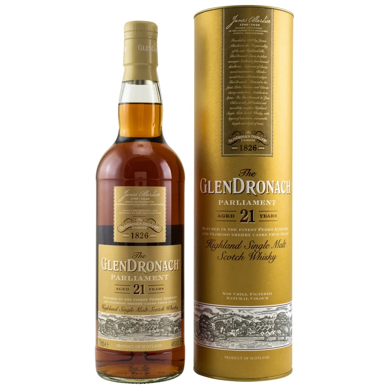 Glendronach | 21 Jahre | Parliament | Abfülldatum 06/2023 | 48%