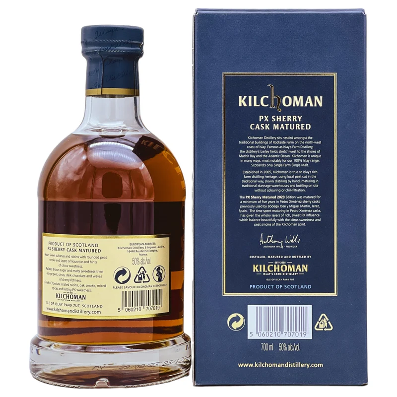 Kilchoman | PX Sherry Cask | 2023 Limited Edition | 50,0%