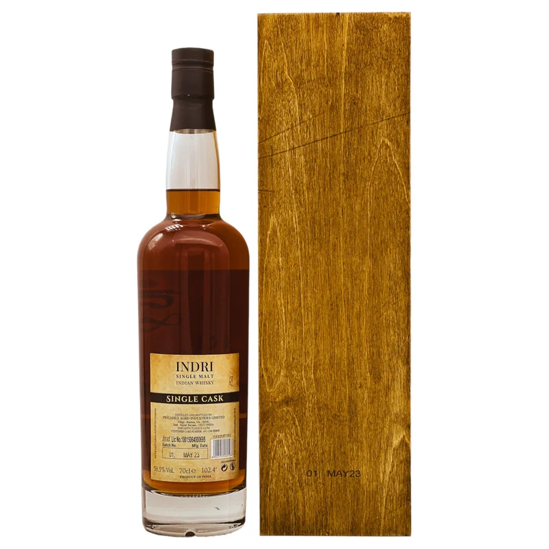 Indri | Single Cask Bourbon #2932 | 5 Jahre | Indian Whisky | 58,5%