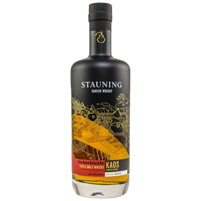 Stauning | KAOS | 4 Jahre | 2017/2022 | Rum Casks | Danish Triple Malt Whisky | 54,4%
