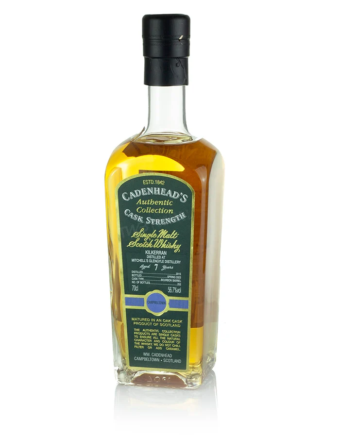 Glengyle Kilkerran 7 Year Old 2015 Cadenhead's Authentic Cask Strength