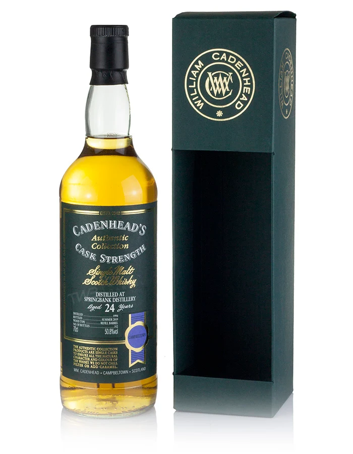 Springbank 24 Year Old 1994 Cadenhead's Authentic Cask Strength