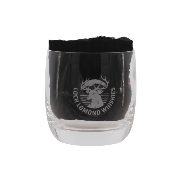 Loch Lomond Glas mit Aufdruck