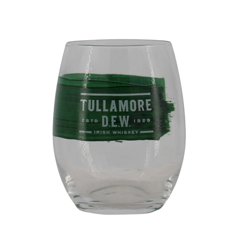 Tullamore Dew Glas mit Aufdruck