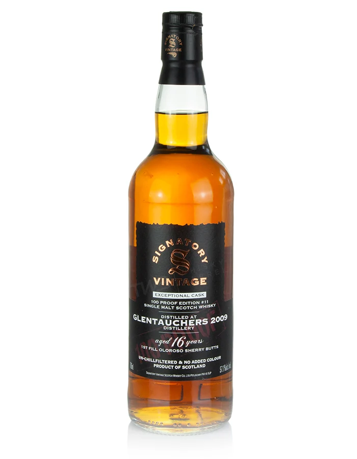 Glentauchers 16 Year Old 2009 Signatory Exceptional Cask Edition #11