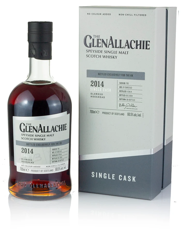 Glenallachie 10 Year Old 2014 UK Exclusive Single Oloroso Cask