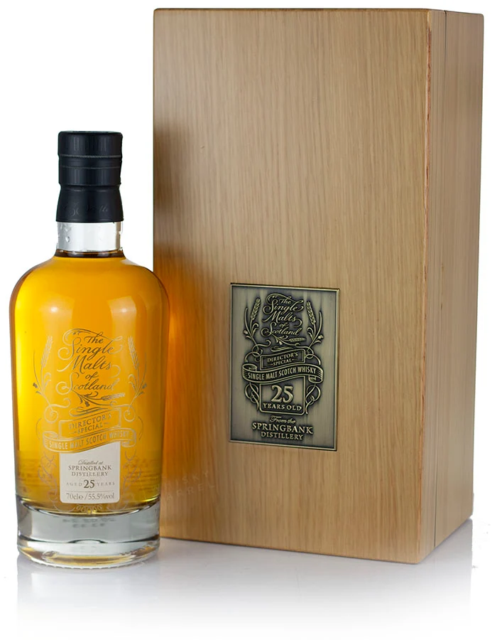 Springbank 25 Years Old Single Malts of Scotland Director's Special