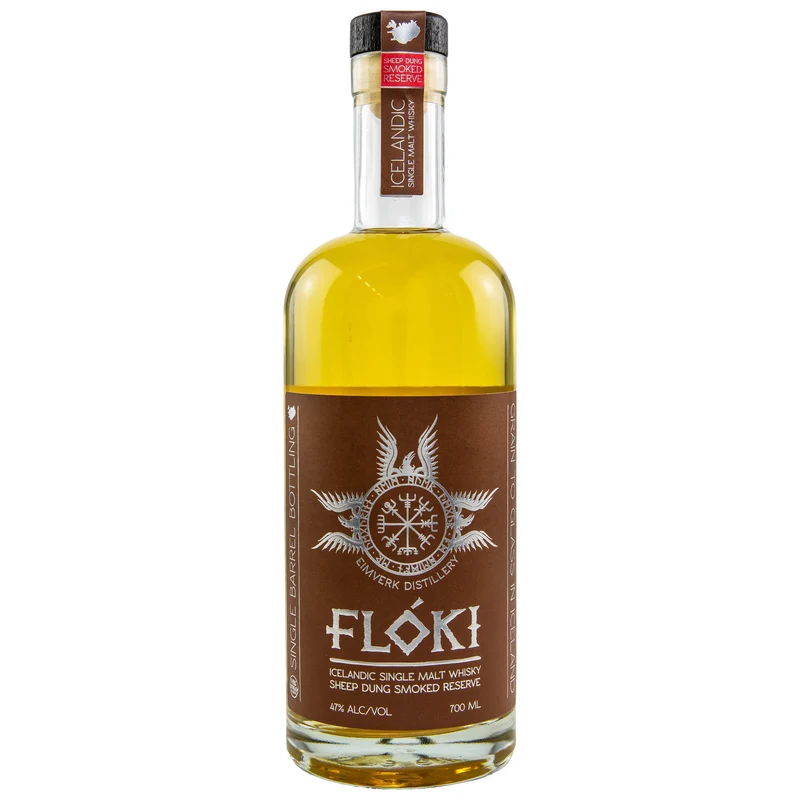 Flóki | 3 Jahre | Sheep Dung Smoked Reserve 2023 | Icelandic Whisky | 47%