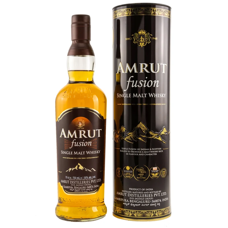 Amrut | Fusion | Indian Whisky | 50%