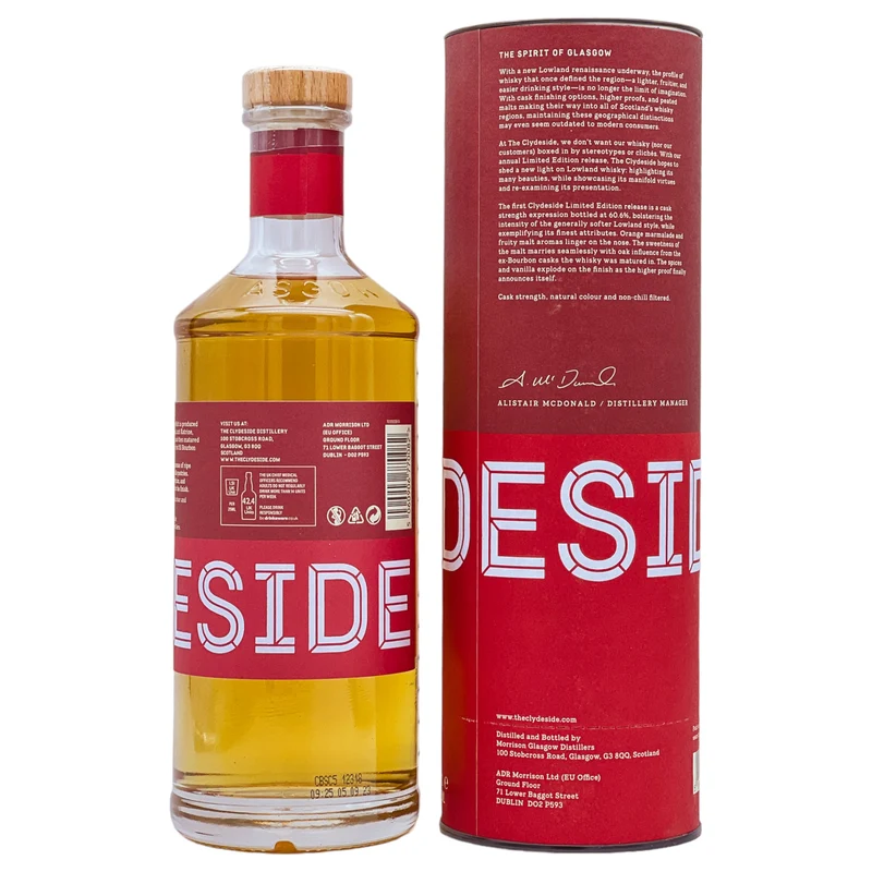 Clydeside | Cask Strength | 2023 Limited Edition | 60,6%