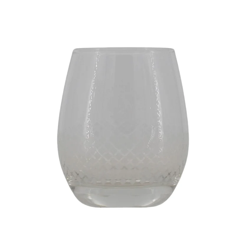 Strathearn Glas mit Untersetzer im Set