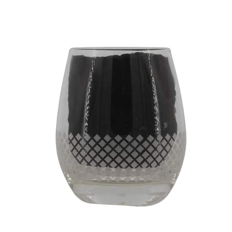 Strathearn Glas mit Untersetzer im Set