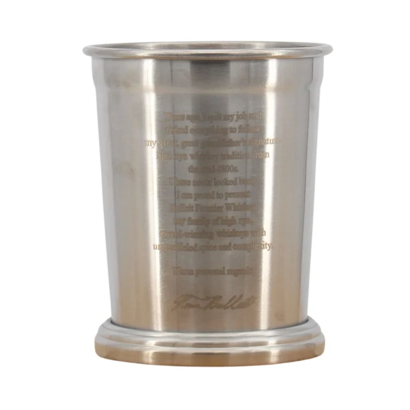 Bulleit Edelstahl-Tumbler mit geprägten Logo