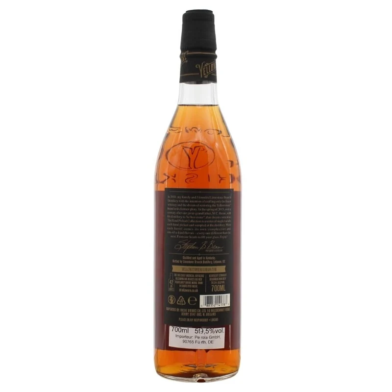 Yellowstone 5 Jahre 2019/2024 Hand Picked Collection 59,5% 0,7l