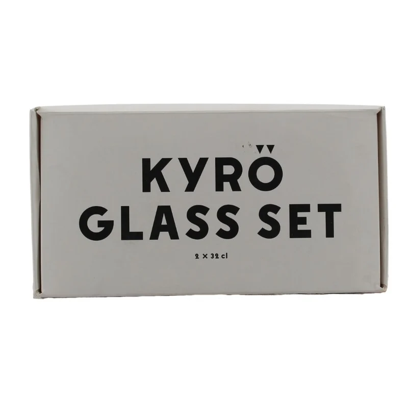 Kyrö Glass Set mit Aufdruck 2x32cl