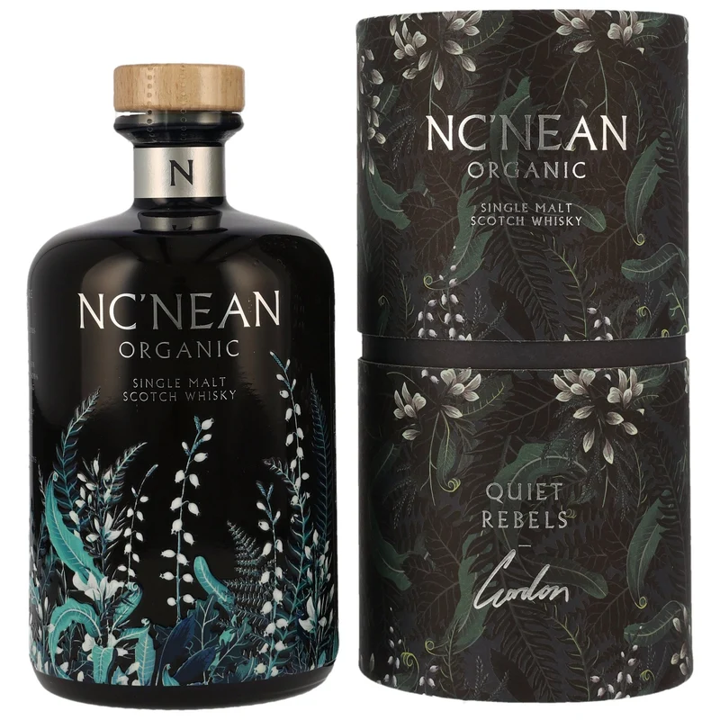 Nc'Nean | Quiet Rebels – Gordon | Organic Single Malt Scotch Whisky | 48,5%