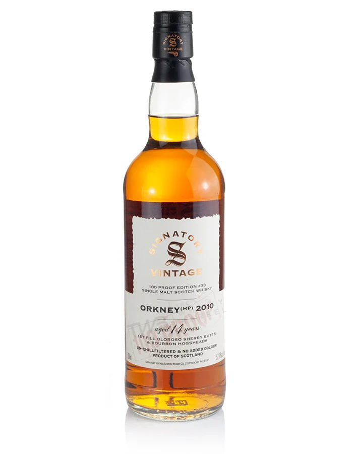 Mystery Malt (Highland Park) 14 Year Old 2010 Signatory 100-Proof Edition #38
