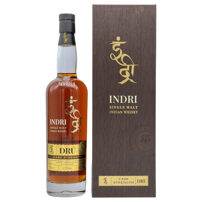 Indri Dru | Cask Strength | Indian Whisky | 57,2%