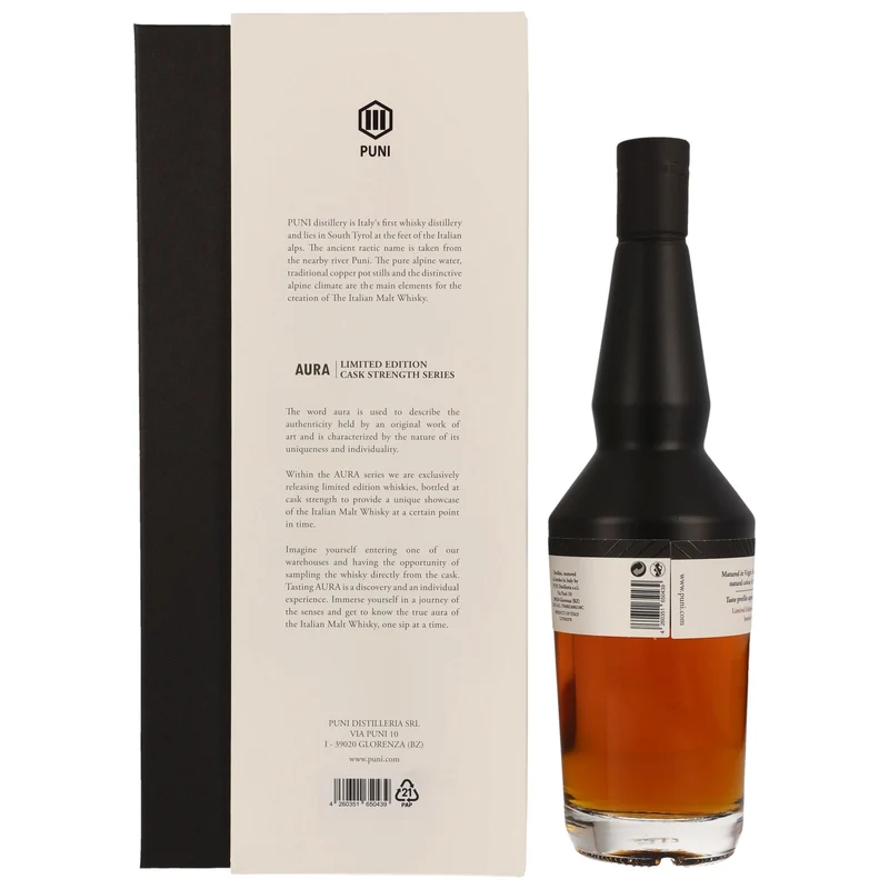 PUNI | AURA | Limited Edition 03 | Cask Strength | Italian Whisky | 56%