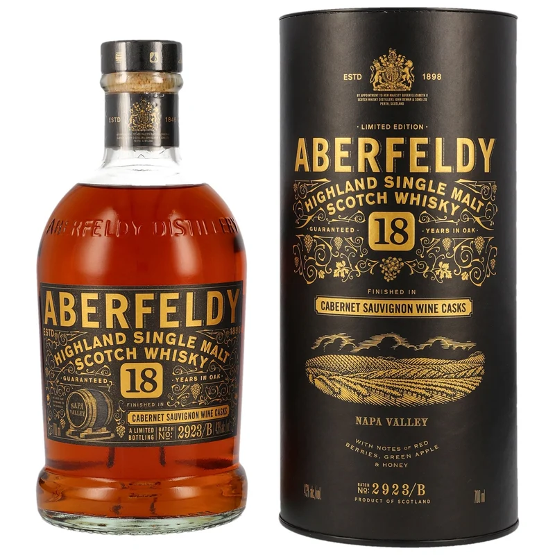 Aberfeldy | 18 Jahre | Nappa Valley Wine Cask | 43%