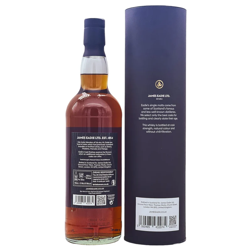 Ben Nevis | James Eadie | 8 Jahre | 2014/2023 | Malaga Cask #367501 | 57,5%