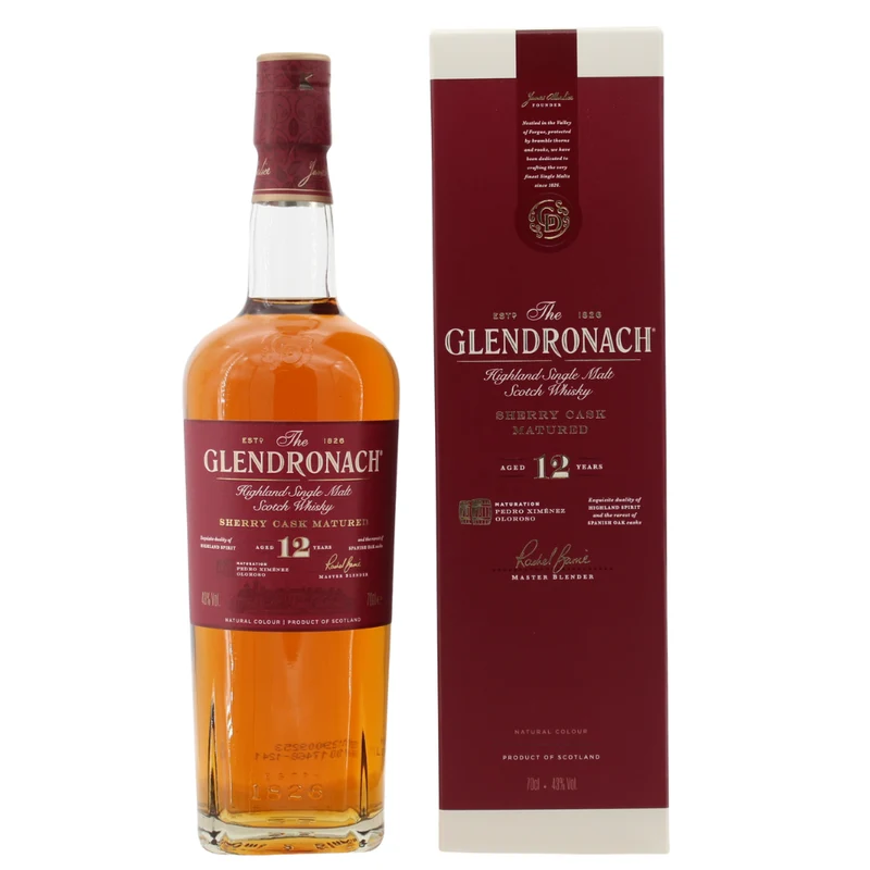 Glendronach 12 Jahre Sherry Cask Matured 43% 0,7l