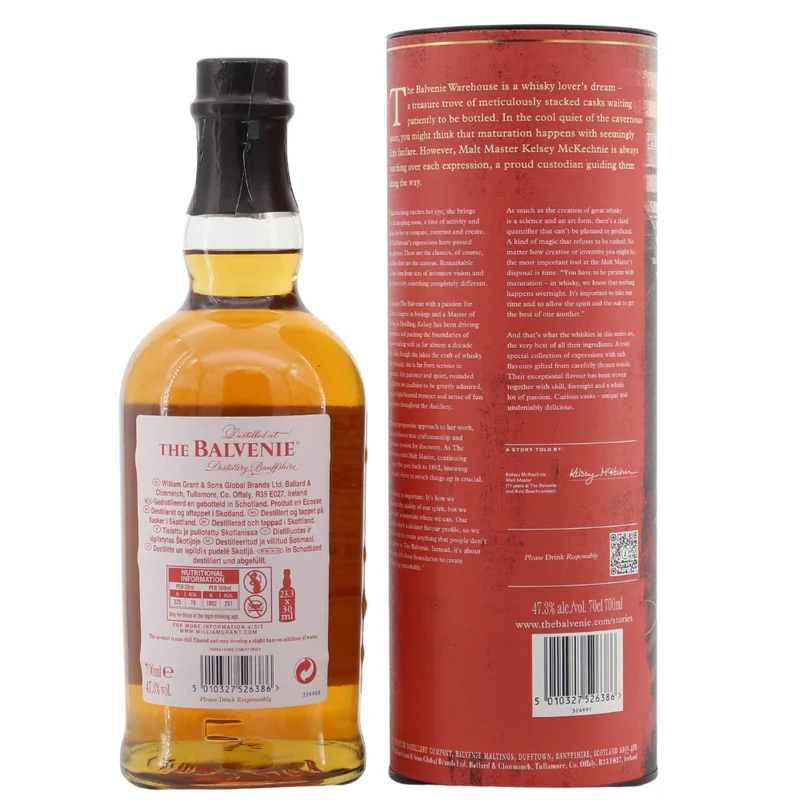 Balvenie 12 Jahre Curious Casks Limited Edition Montilla Wine Seasoned Cask 47,3% 0,7l
