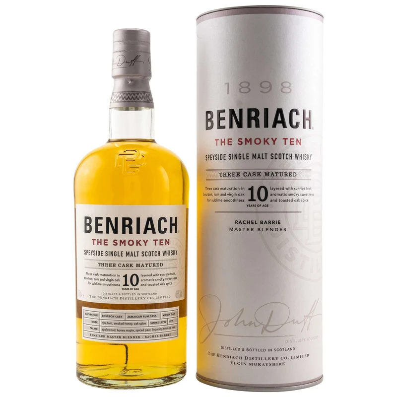 BenRiach | 10 Jahre | The Smoky Ten | 46%