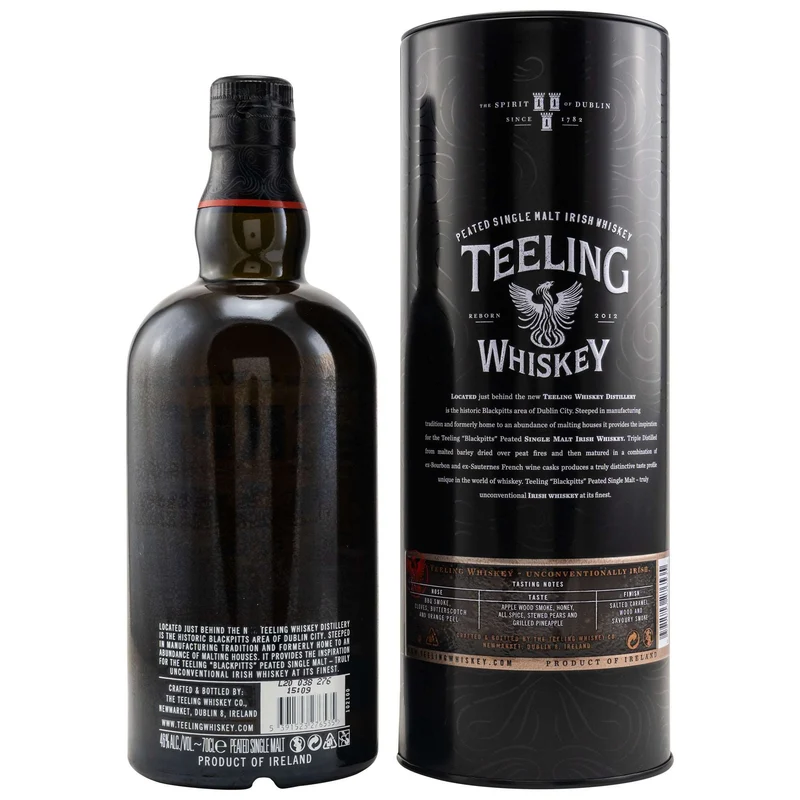 Teeling | Blackpitts | Peated | Irish Whiskey | 46%
