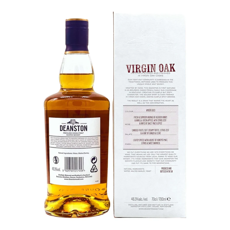 Deanston | Virgin Oak Cask Finish | 46,3%