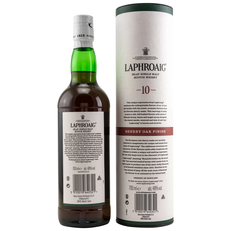 Laphroaig | 10 Jahre | Sherry Oak Finish | 48%