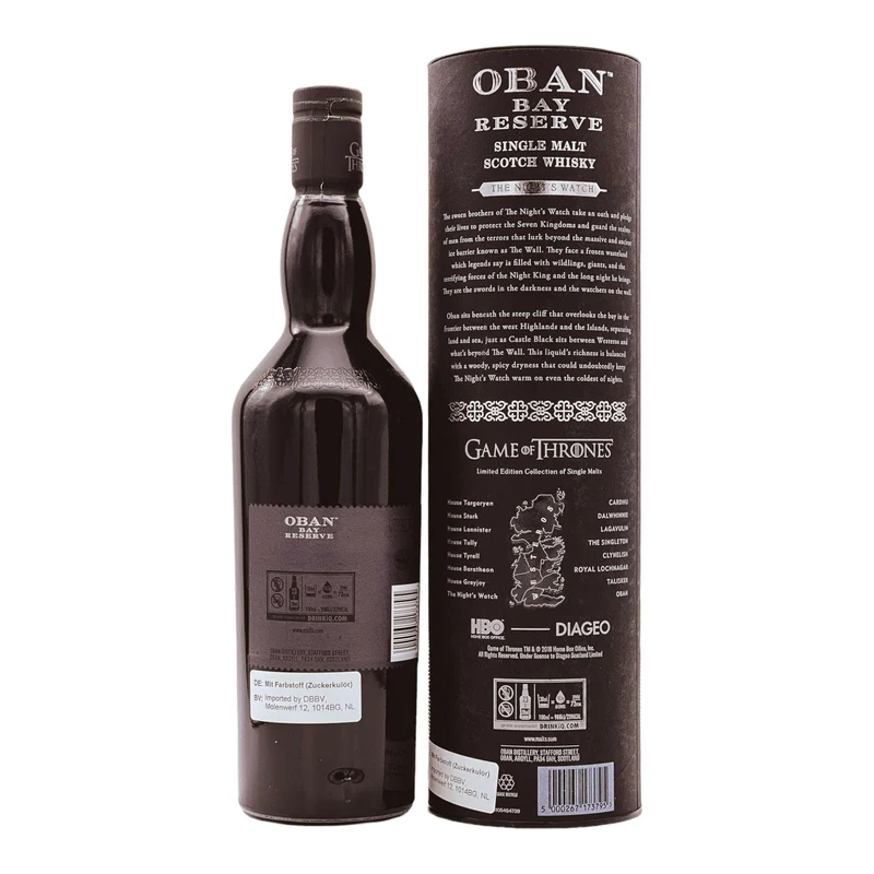 Oban | Bay Reserve | The Night’s Watch | Game of Thrones | 43%
