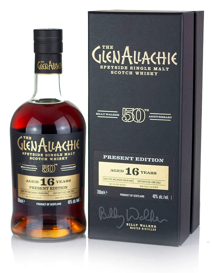 Glenallachie 16 Year Old Billy Walker 50th Anniversary Present Edition