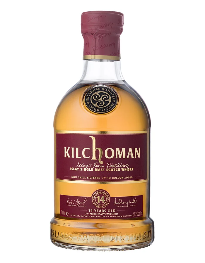 Kilchoman 14 Year Old Bourbon Cask Matured 20th Anniversary Series